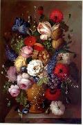 unknow artist Floral, beautiful classical still life of flowers.073 oil painting on canvas